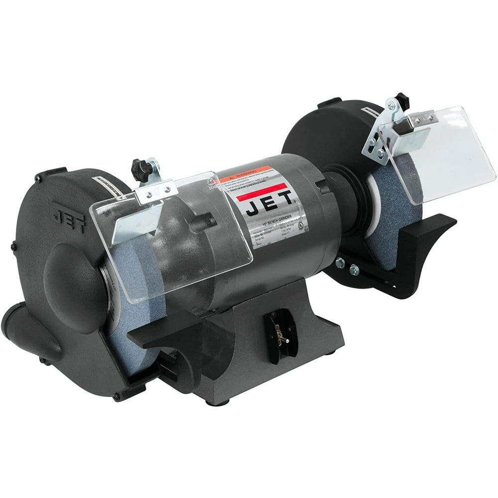 1.5 HP 10 in. Industrial Metalworking Bench Grinder, 115-Volt JBG-10A - Image 1