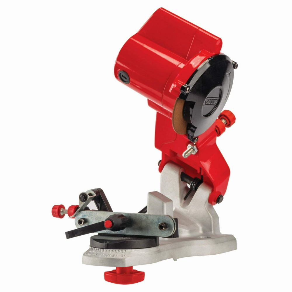 Compact 120-Volt Mini Bench Grinder, Universal Saw Chain Sharpener, for All Chainsaw Chains (310-120) - Image 1