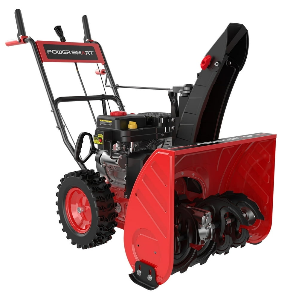 PowerSmart Brand New Self-Propelled Gas Snow Blower, 212cc 24 in. Two-Stage with 120V Electric Start - Image 1