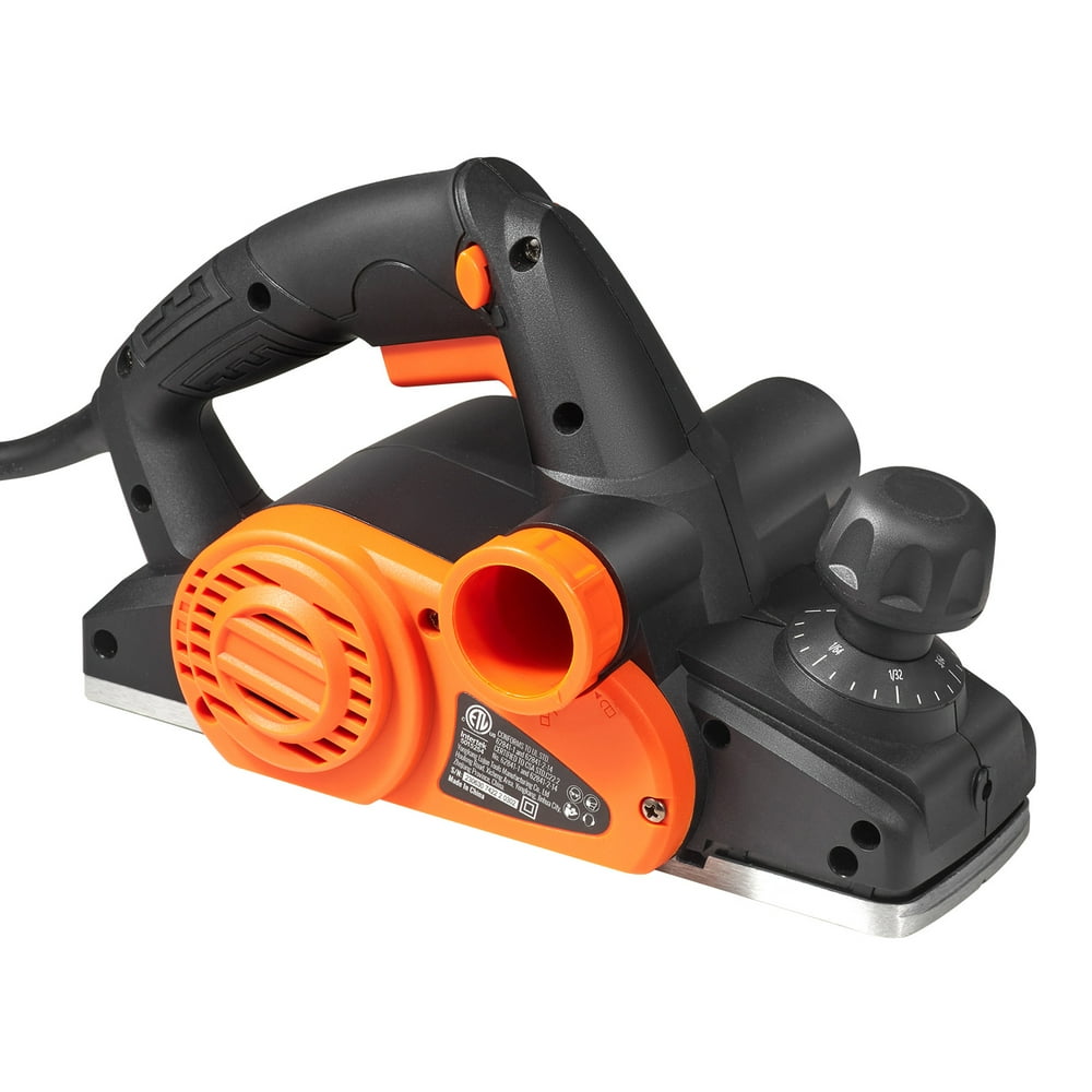 VEVOR Hand Planer Corded Electric Hand Planer 3-1/4" 16500 RPM Woodworking DIY - Image 1