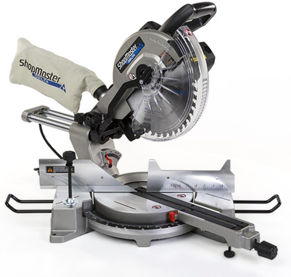 Delta - 12 in. Compound Sliding Miter Saw - Image 1