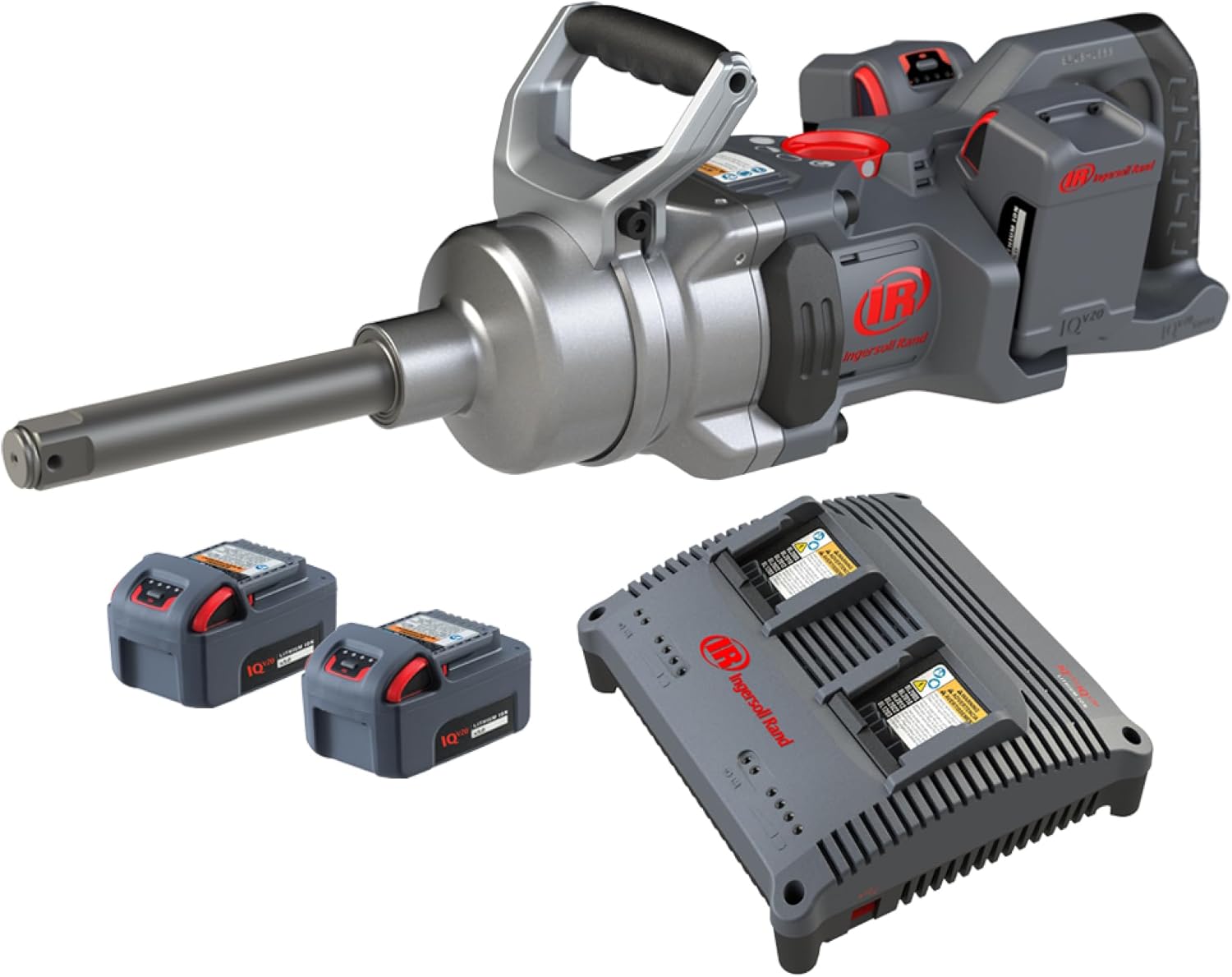 Ingersoll Rand 1 Inch 20V Cordless Impact Wrench Kit 6 Inch Anvil - Image 1