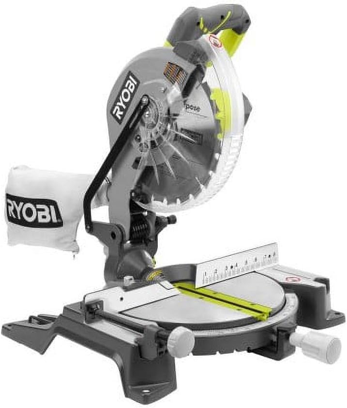 Ryobi 10 in. Compound Miter Saw with10 IN. COMPOUND MITER SAW WITH LED LED - Image 1