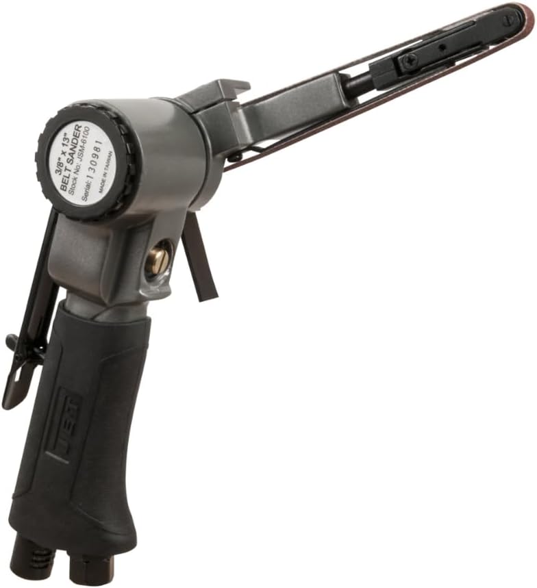 JET 3/8" x 13" Pneumatic Mini Belt Sander, 20000 RPM (Model JAT-750) - Image 1