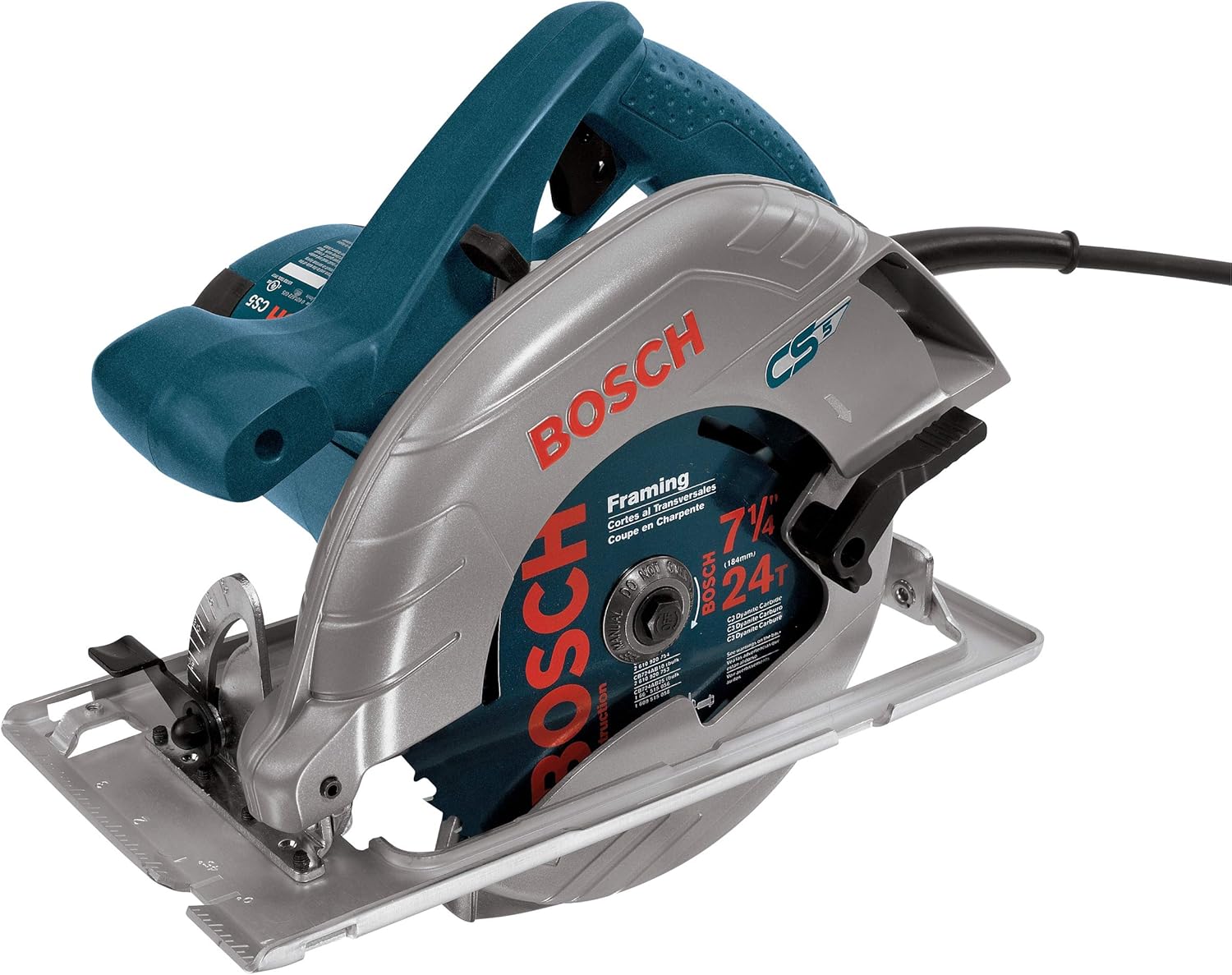 15 Amp 7-1/4 in. Corded Circular Saw with 24-Tooth Carbide Blade - Image 1