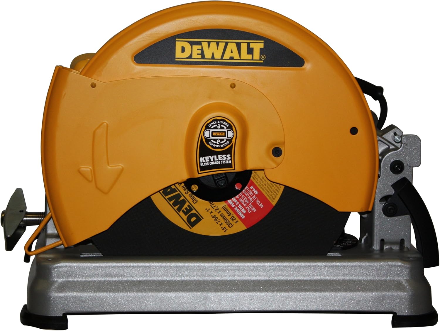 DEWALT D28715R Heavy-Duty 14-Inch Chop Saw with Quick-Change (Certified Refurbished) - Image 1