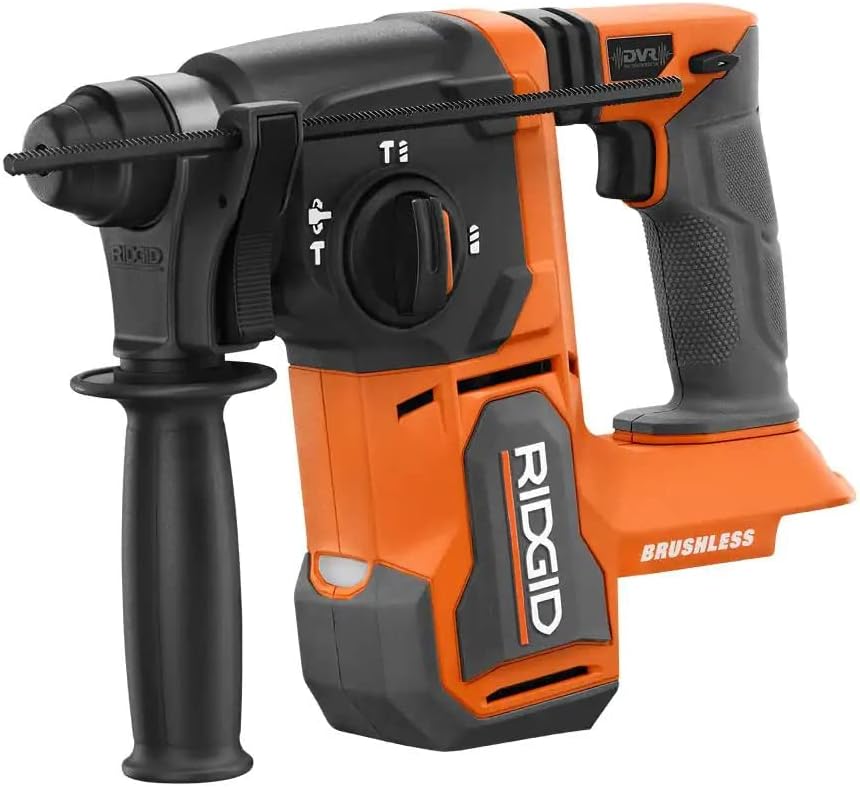 RIDGID 18V Brushless Cordless 1 in. SDS-Plus Rotary Hammer (Tool Only) (Renewed) - Image 1