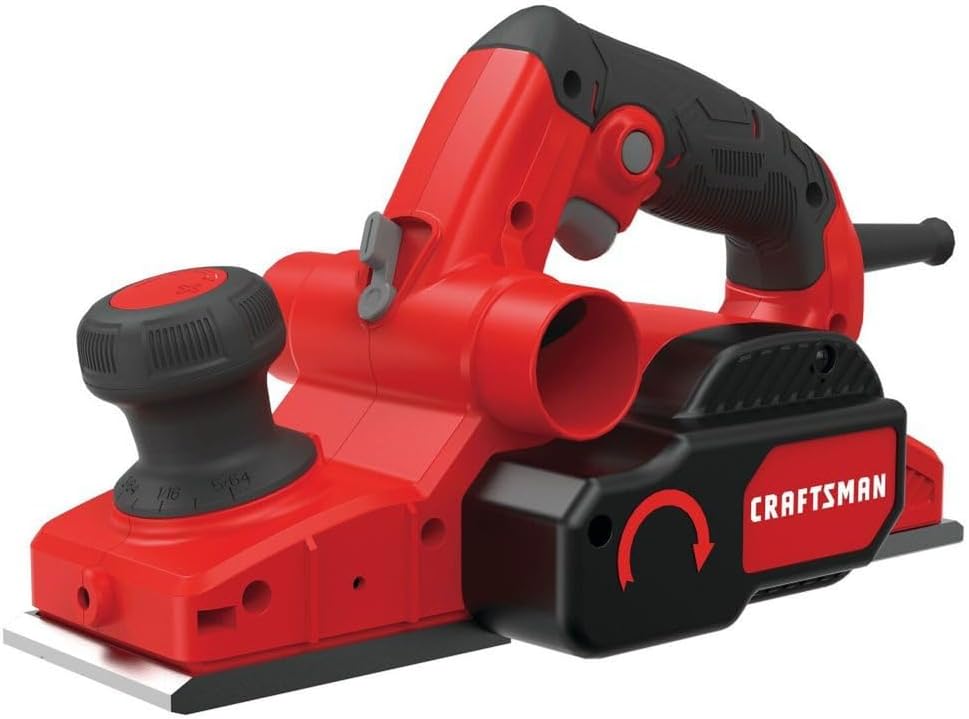 CRAFTSMAN CMEW300R 6 Amp Corded Handheld Planer (Renewed) - Image 1