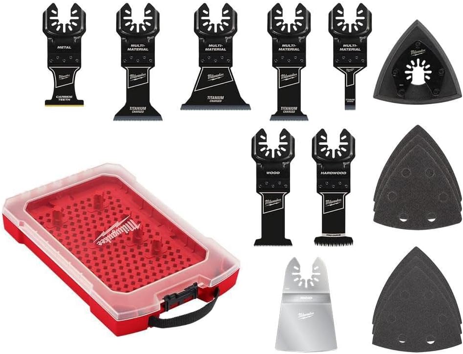 Milwaukee Electric - MILWAUKEEOPEN-LOK Multi-Tool Blade Variety KIT WIT - Image 1