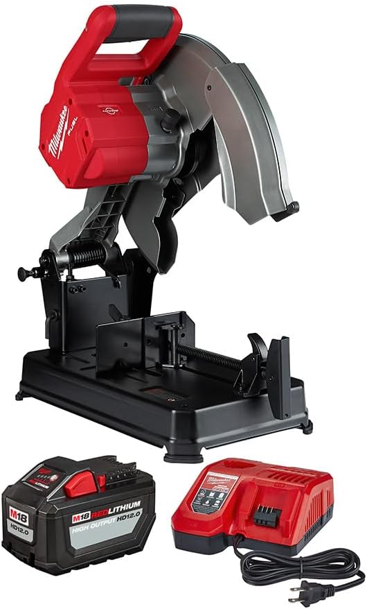 Milwaukee 2990-21HD M18 FUEL Brushless Lithium-Ion 14 in. Cordless Abrasive Chop Saw Kit (12 Ah) - Image 1