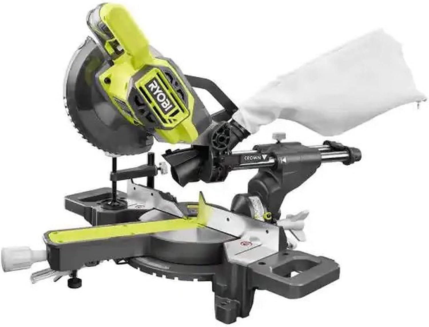RYOBI ONE+ 18V Cordless 7-1/4 in. Sliding Compound Miter Saw - Image 1