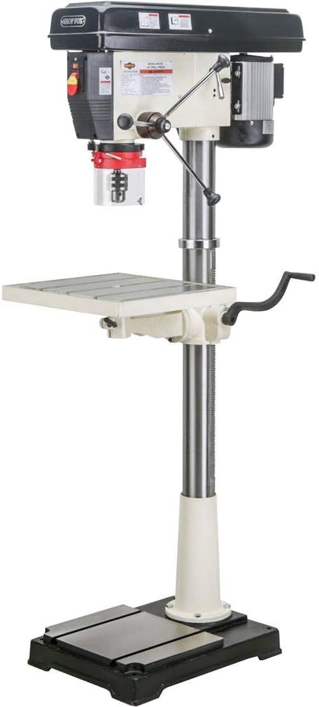 Shop Fox Floor Drill Press 110/220V 1 1/2HP 20in 12 Speed - Image 1