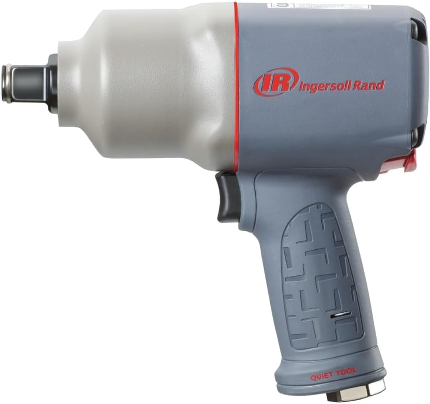 Ingersoll Rand 2145QiMAX 3/4" Drive Air Impact Wrench – Quiet Technology, 1,350 ft-lbs Powerful Reverse-Torque Output, 7-Vane Motor, Steel Hammer Case - Image 1
