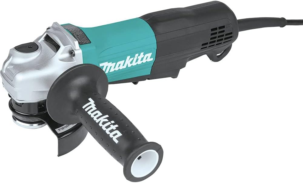 Makita GA5052 4-1/2" / 5" Paddle Switch Angle Grinder, with AC/DC Switch - Image 1