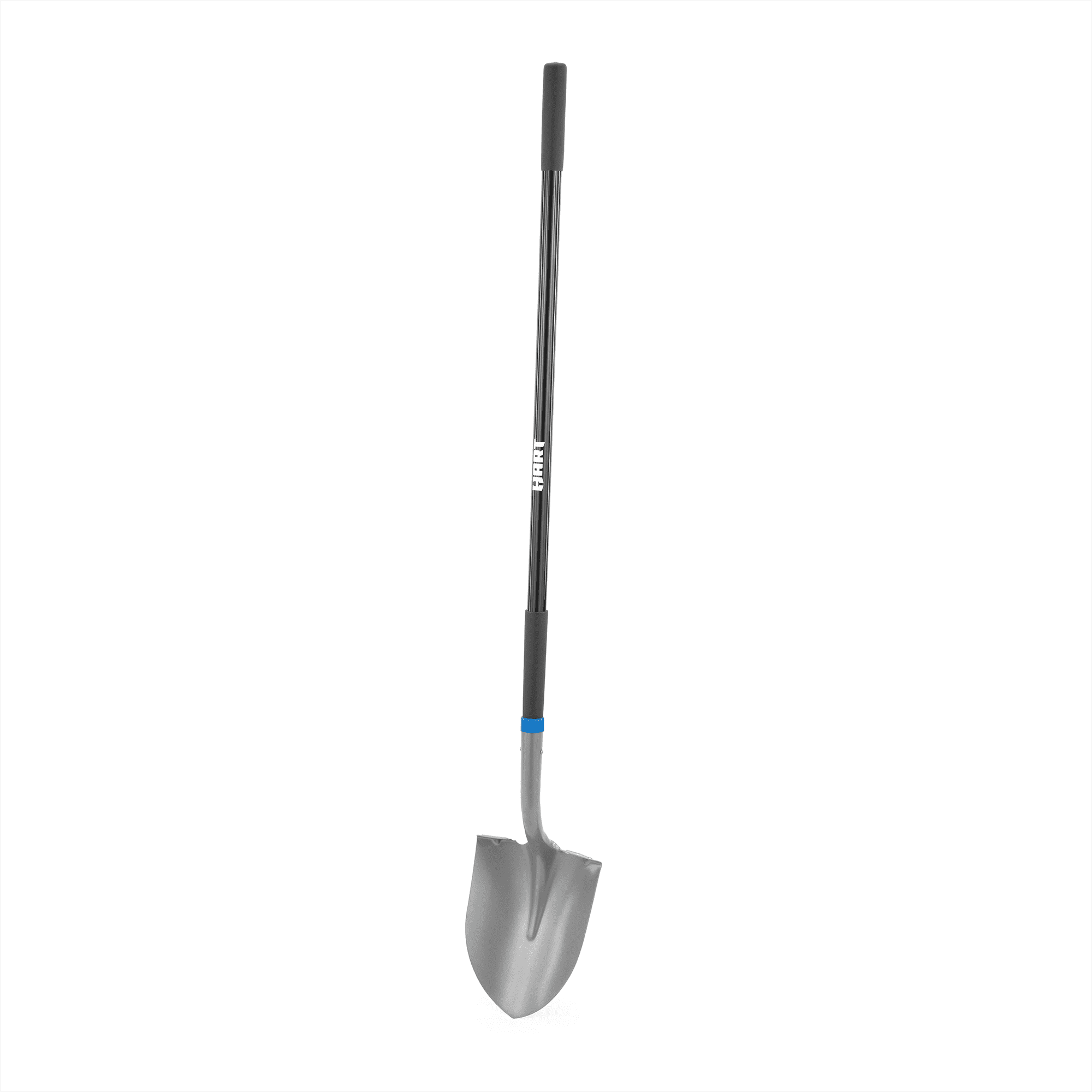 HART Heavy-Duty Steel Digging Shovel with Fiberglass Handle and Anti Slip Step Tread - Image 1