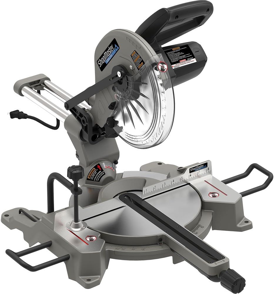 Delta ShopMaster 120V 15A 10in Compound Sliding Miter Saw - Image 1