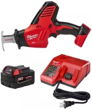Milwaukee 2625-21 M18 18V Hackzall Cordless One-Handed Reciprocating Saw Kit - Image 1
