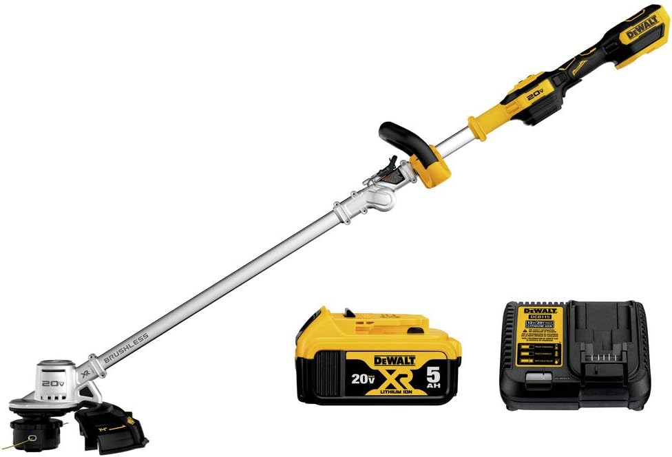 DEWALT 20V MAX* String Trimmer Kit, 5-Ah (DCST922P1) - Image 1