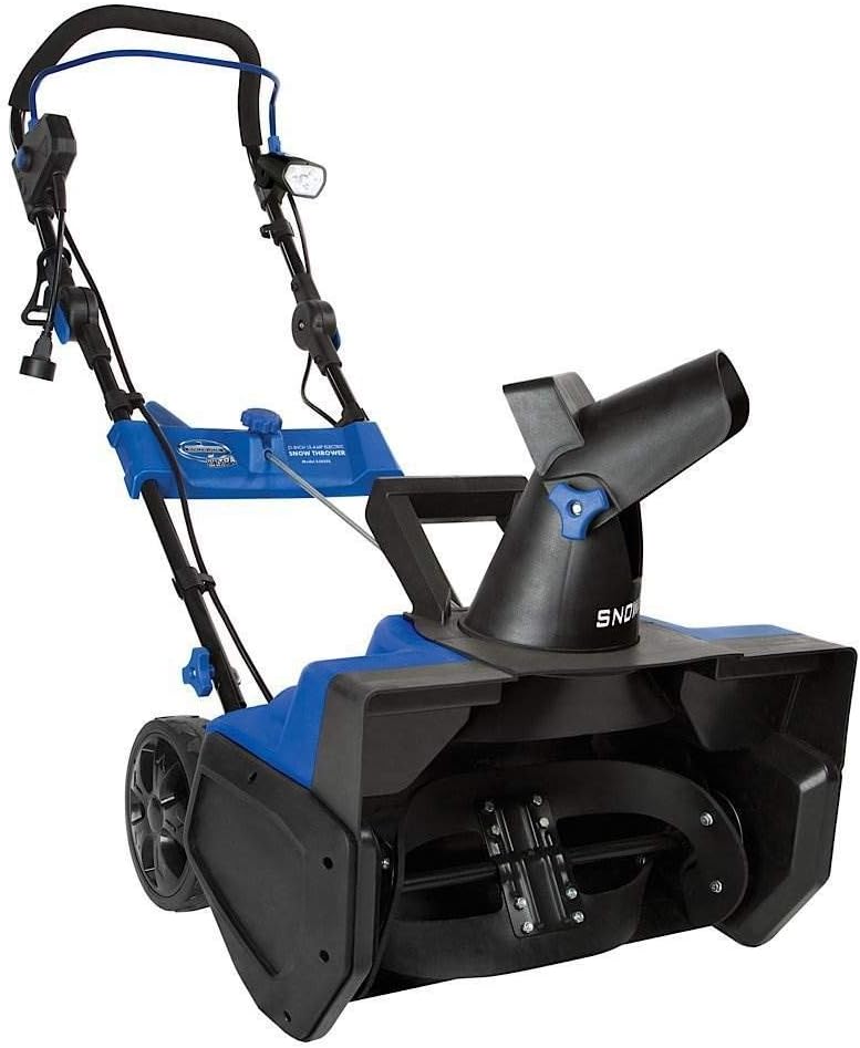 Snow Joe Corded Electric Snow Blower w/ LED Light, Chute & Cover, 21-Inch Clearing Path, 15-Amp Motor - Heavy-Duty Blowing Machine for Ice Removal from Driveway, Sidewalk & Walkway, SJ625E - Image 1