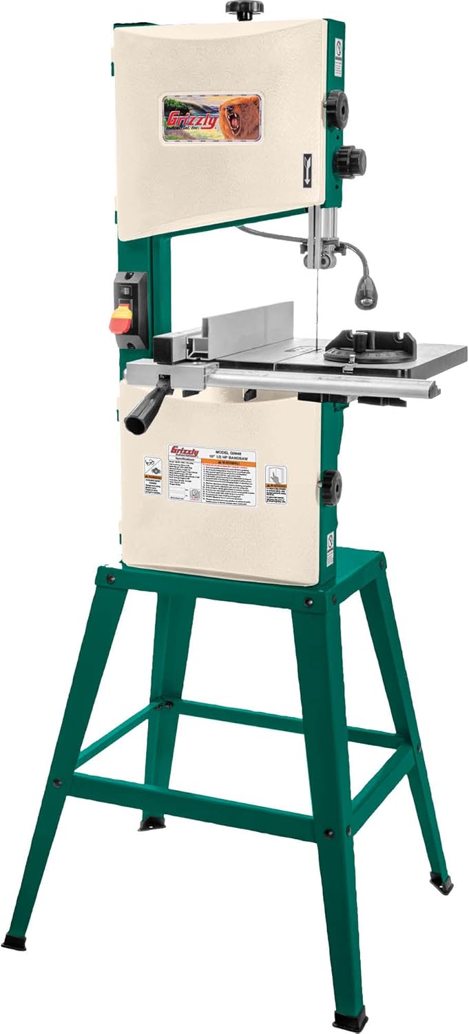Grizzly Industrial G0948 10" 1/2 HP Bandsaw - Image 1