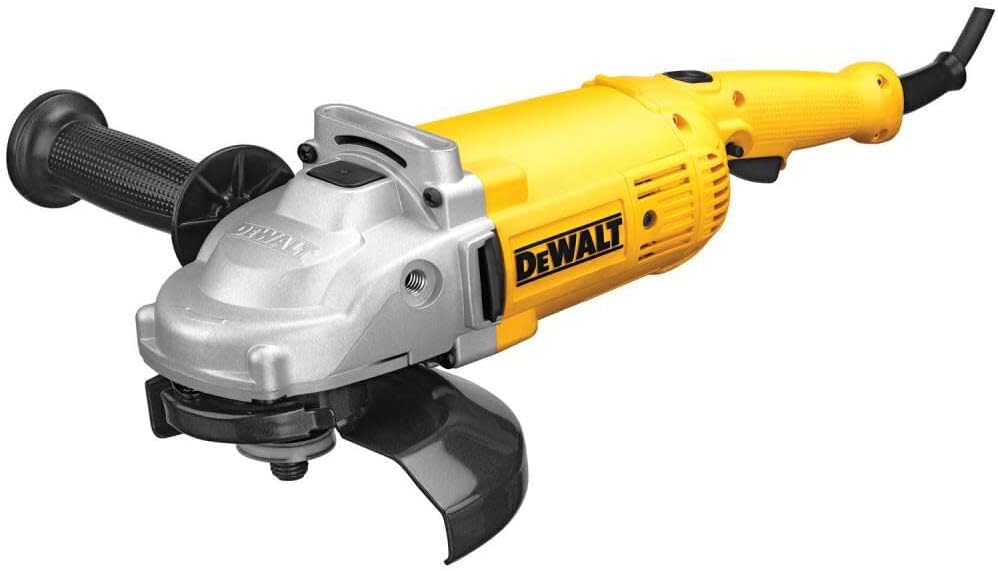 DEWALT DWE4517 7-Inch 8,500 Rpm 4 HP Angle Grinder, Yellow - Image 1