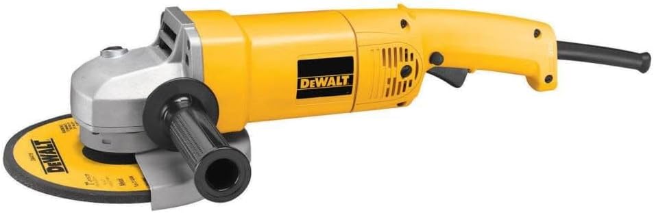DEWALT Angle Grinder, 7-Inch, 13-Amp, 8,000 RPM, With Dust Ejection System, Corded (DW840) - Image 1