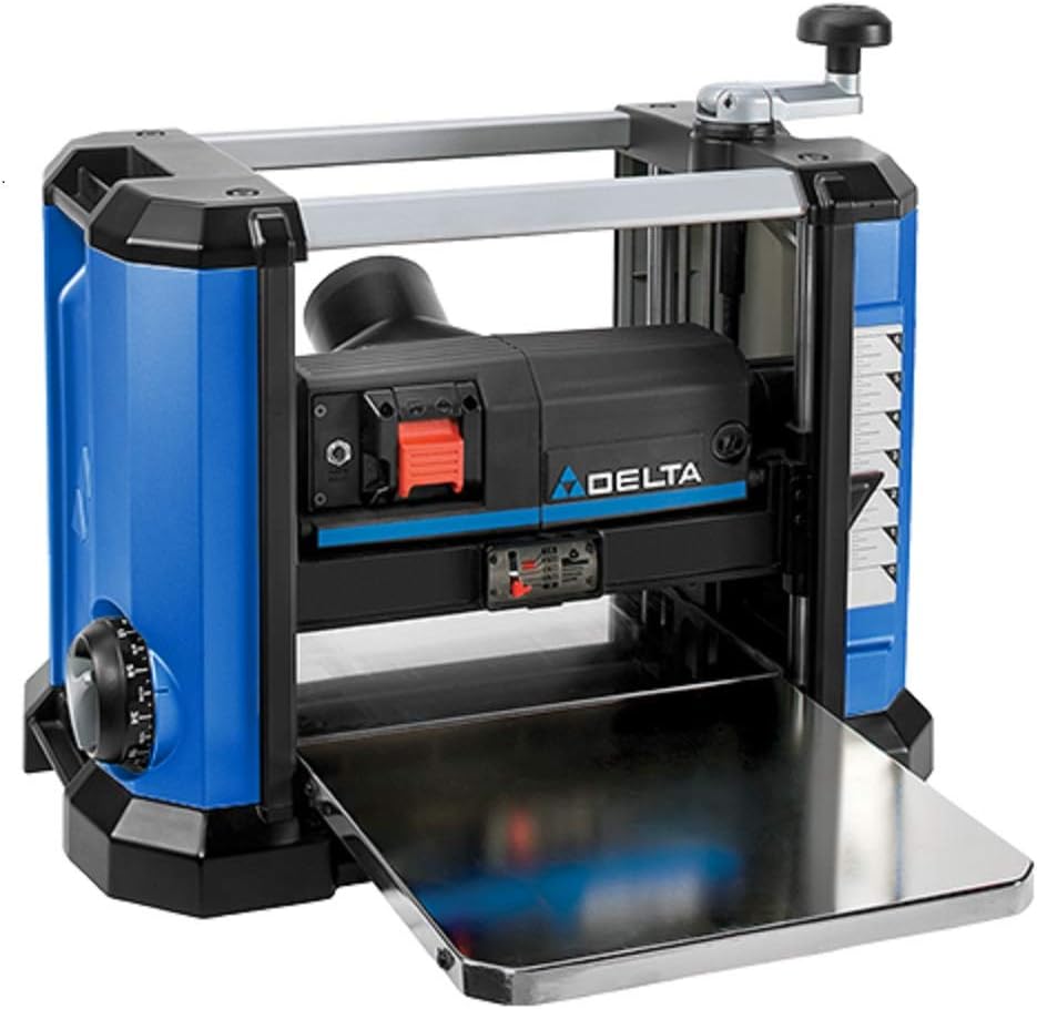 Delta Portable Thickness Planer with 3 Knives 120V 1 Phase 13in - Image 1
