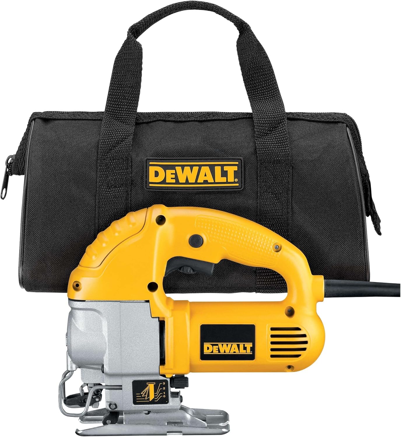 DEWALT DW317KR 5.5 Amp Top Handle Jig Saw Kit (Renewed) - Image 1
