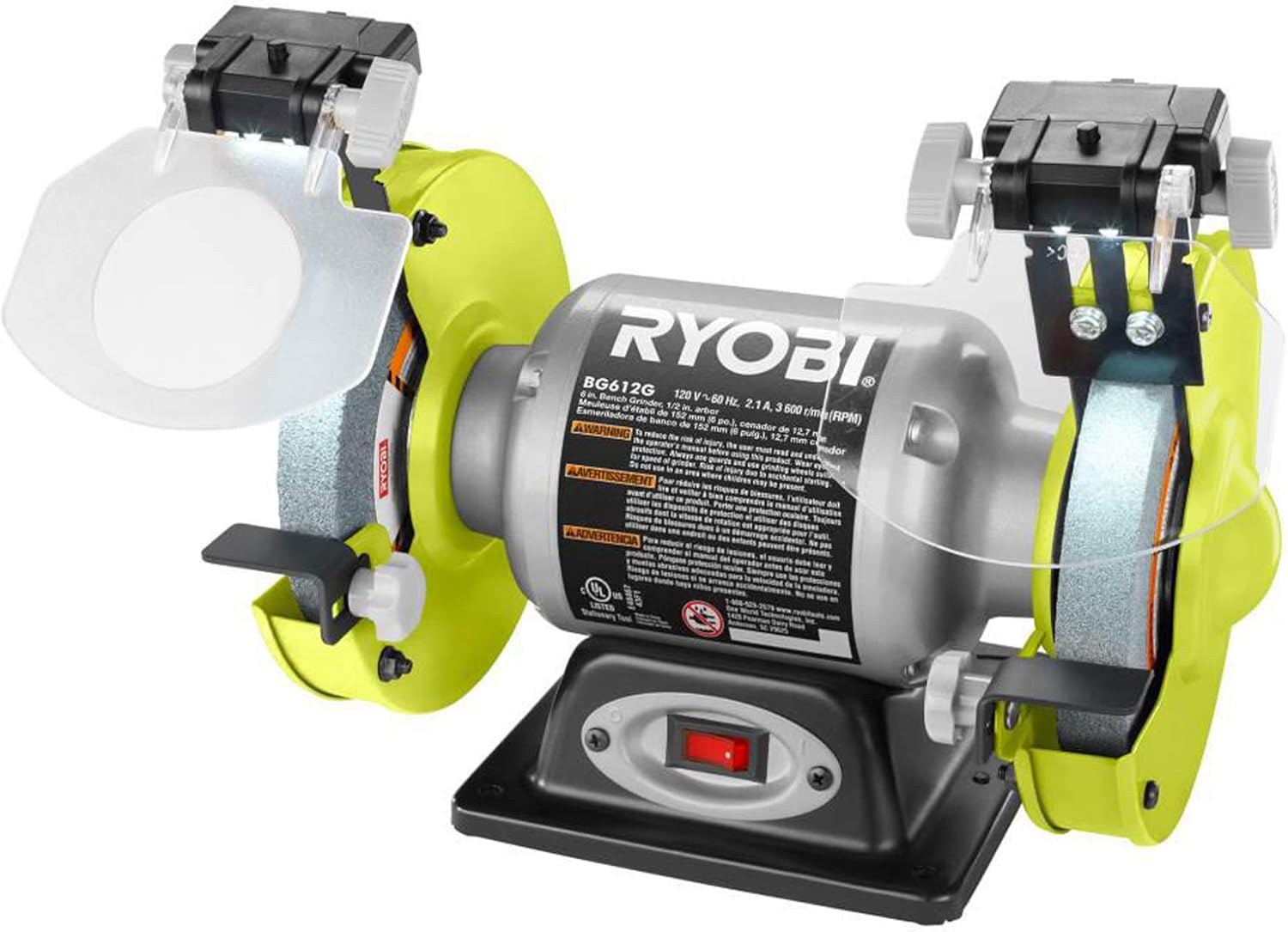 2.1 Amp 6” Grinder with LED lights - Image 1