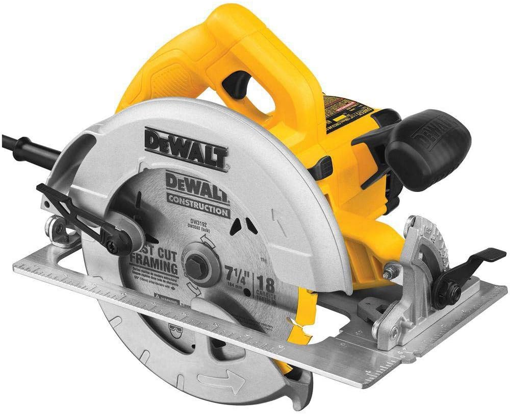 Dewalt DWE575R 7-1/4 in. Next Gen Circular Saw Kit (Renewed) - Image 1