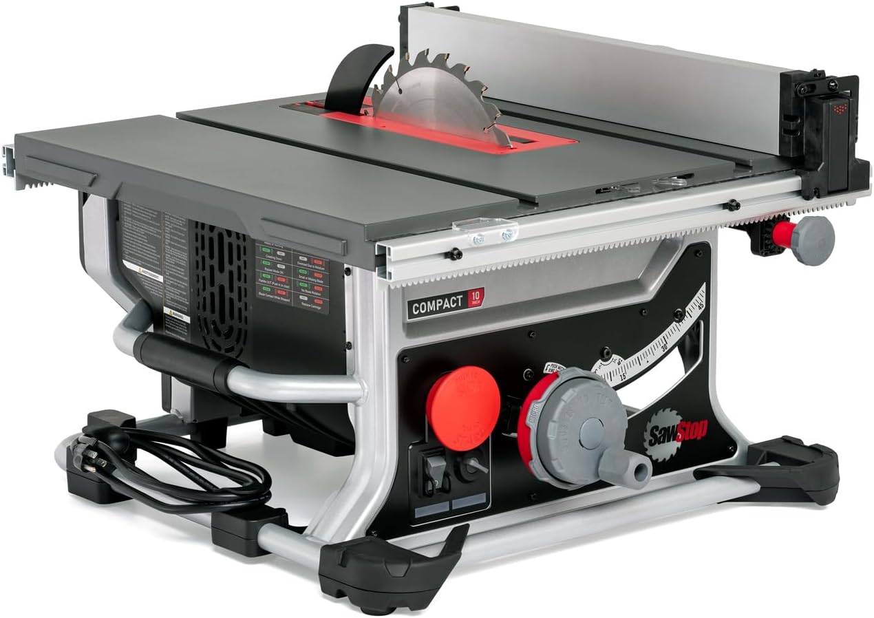 SawStop Compact Table Saw - 15A 120V 60Hz CTS-120A60 - Image 1