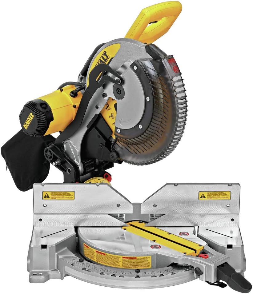 Dewalt DWS716R 15 Amp Double-Bevel 12 in. Electric Compound Miter Saw (Renewed) - Image 1