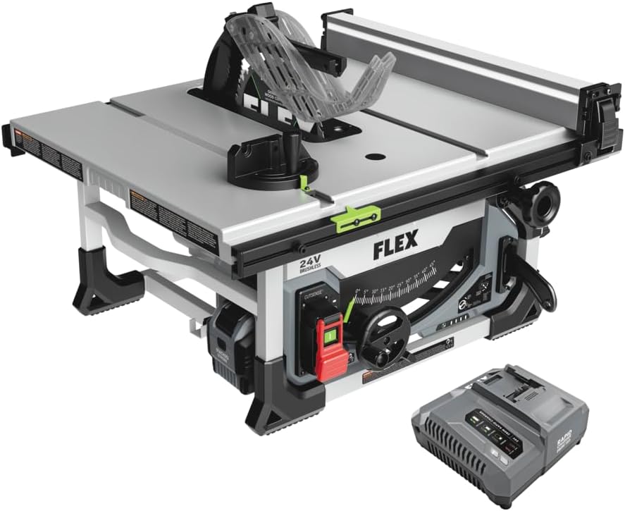 FLEX 24V 10 Inch Table Saw Stacked Lithium Kit - Image 1