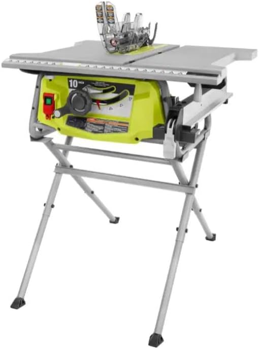 RTS12 Fits For RYOBI 15 Amp 10 in. Compact Portable Corded Jobsite Table Saw with Folding Stand - Image 1