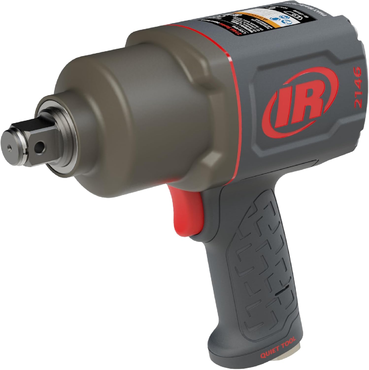 Ingersoll Rand 2146Q1MAX 3/4-Inch-Drive Air Impact Wrench with Quiet Pistol-Grip Design and 2,000-Foot-Pounds Torque - Image 1
