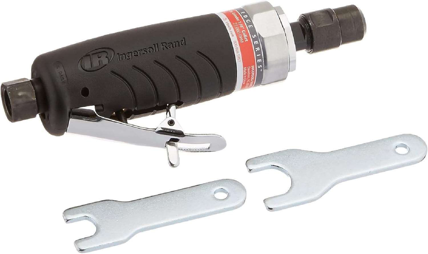 Ingersoll Rand 3107G 1/4-Inch Straight Air Die Grinder with Ergonomic Grip - Image 1