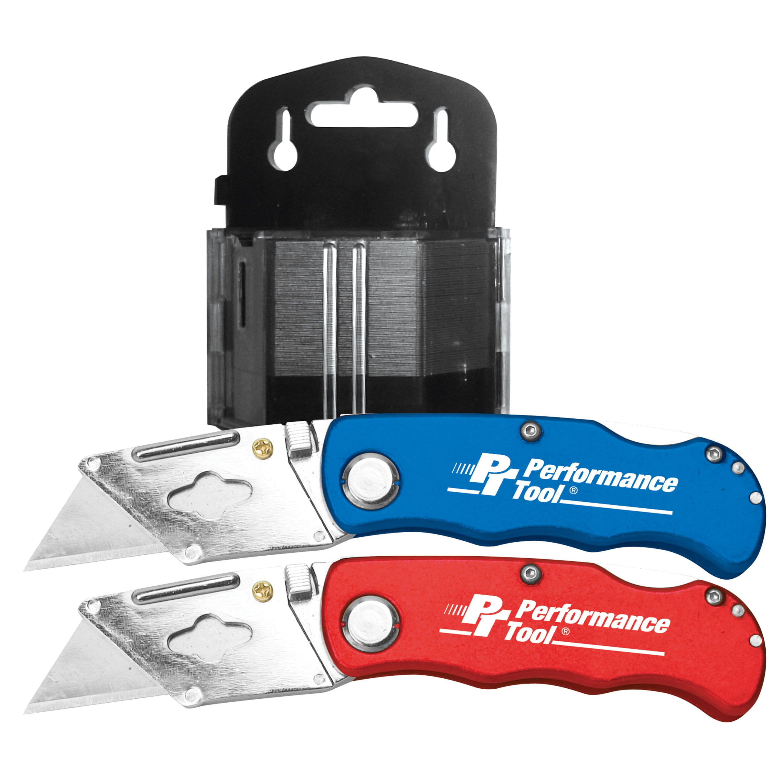 Performance Tool W1720 52 pc Folding LB Utility Knife - Image 1