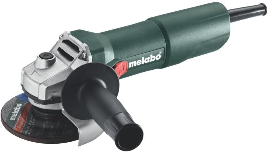 Metabo 4-1/2-Inch / 5-Inch Angle Grinder, 11,000 RPM, 7 Amp, Slide Switch (Locking), W 750-115, 603604420, Green - Image 1