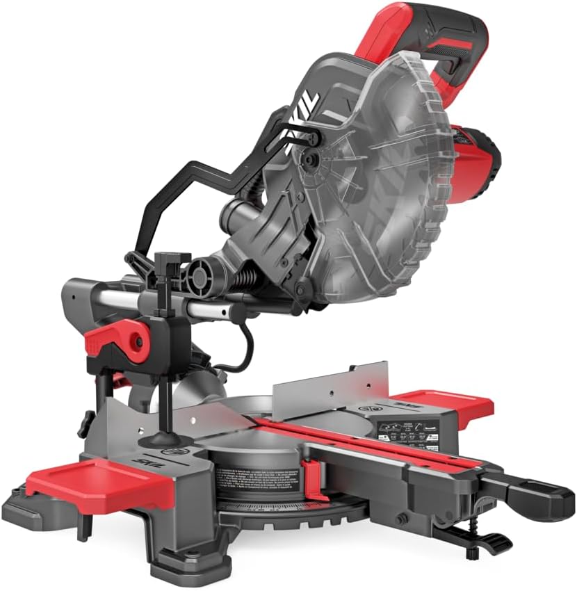 SKIL 10 Amp 7-1/4" Single Bevel Miter Saw with Compact Rail System & LED Shadow Line (Stand SRS0001 Sold Separately)-MS6306-00 - Image 1