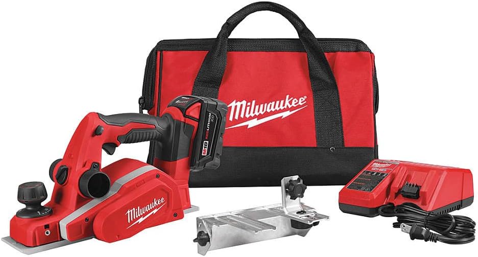 Milwaukee 2623-21 M18 3-1/4" Planer Kit - Image 1