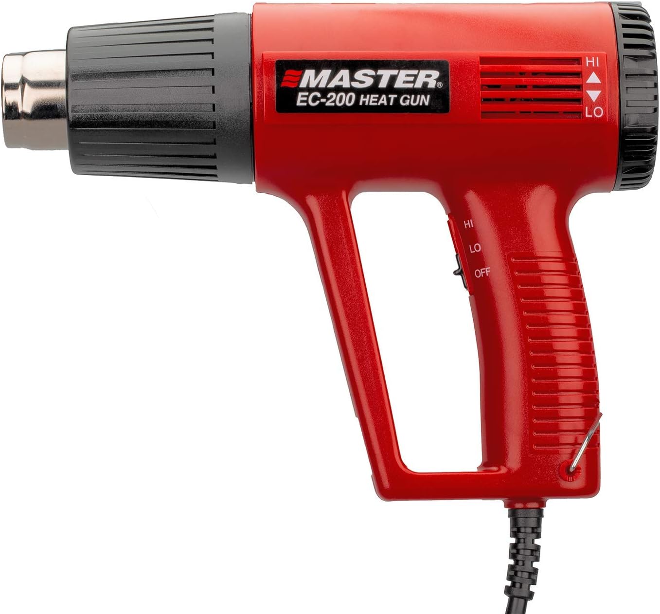 Master Appliance EC-200 Variable Temperature Heat Gun, Hot Air Gun, 120V, 10 Amps, 1200W, for shrink wrap, wire connectors, shrink tubing, crafts, stripping paint - Image 1