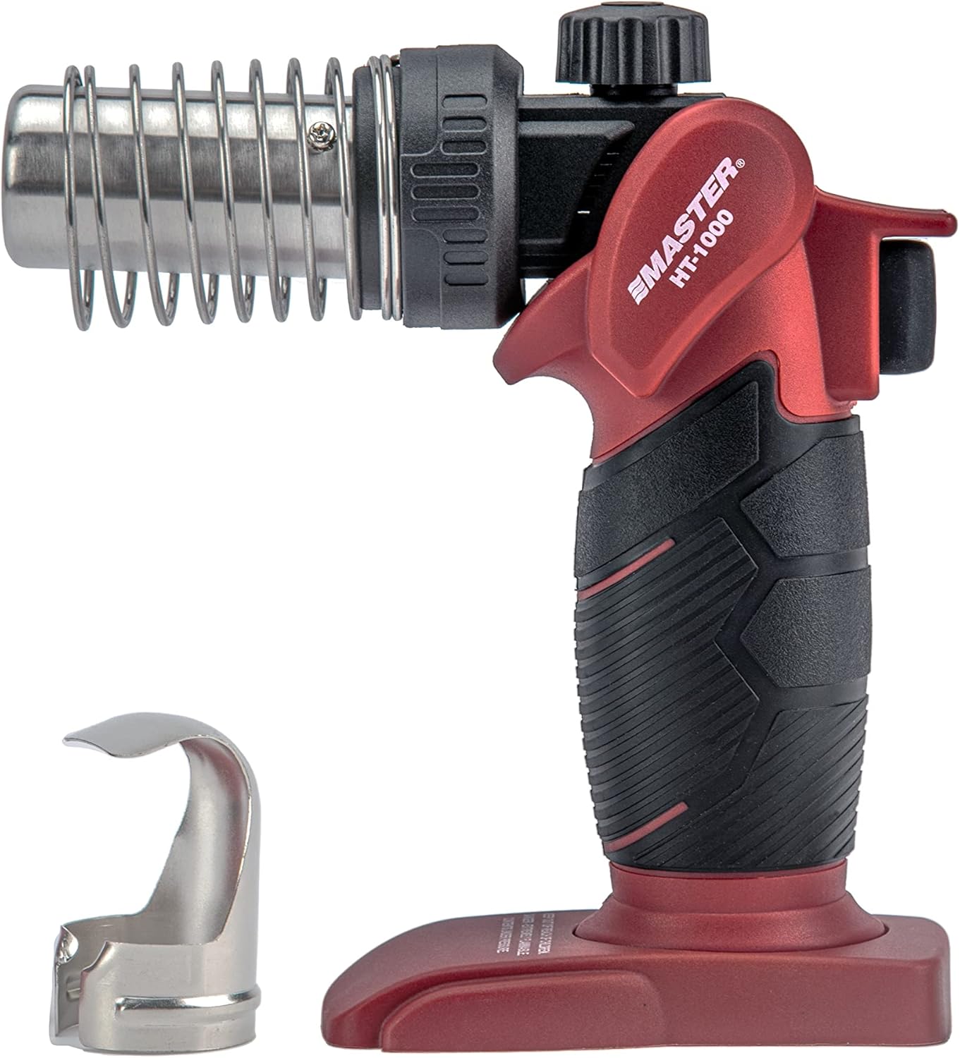 Master Appliance HT-1000 Cordless Butane Heat Gun with Shrink Reflector - Refillable, Portable Hot Air Tool for Heat Shrink Tubing, Electrical and Automotive Repairs - Image 1