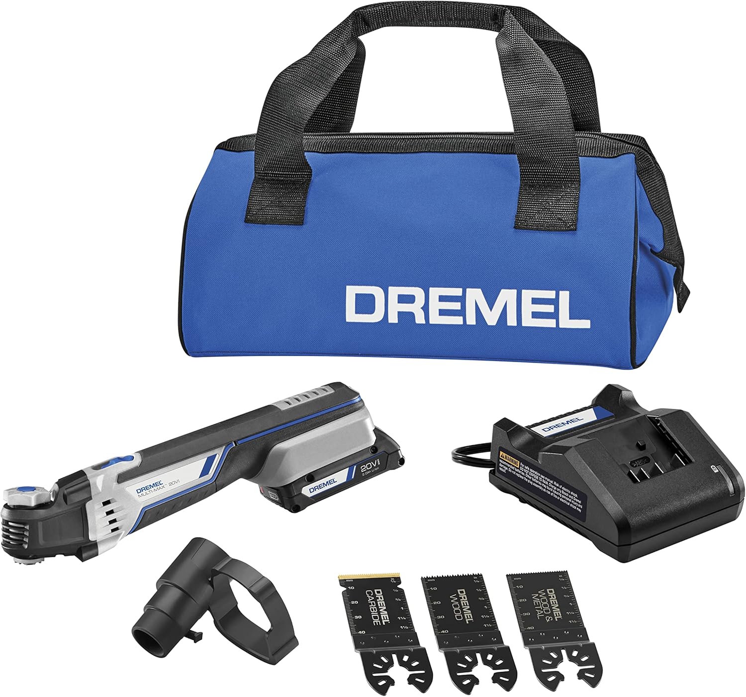 Dremel MM20V-DR-RC 20V Multi-Max Cordless Oscillating Multi-Tool Kit (Reconditioned) - Image 1