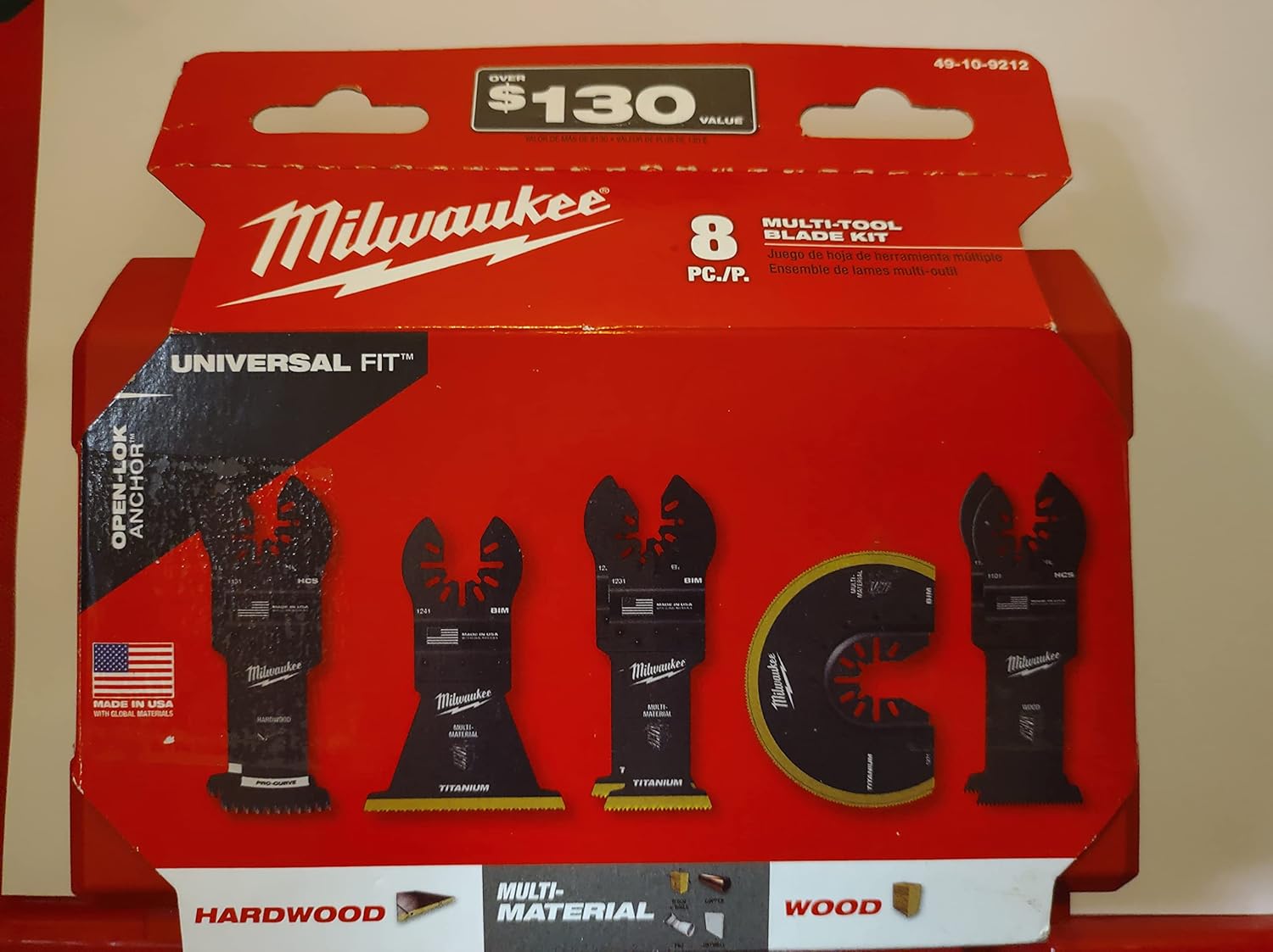 Oscillating Multi-Tool Blade Kit (8-Piece) - Image 1