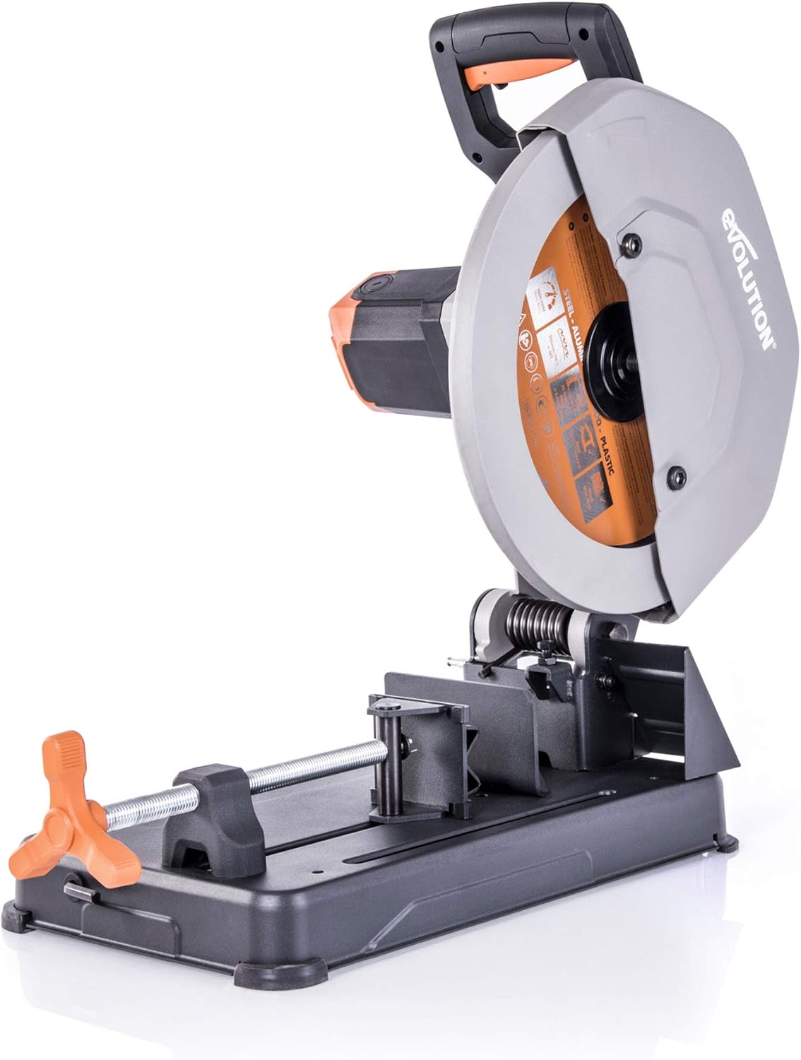 15 Amp 14 in. Chop Saw with V-Block and Multi-Material 32-T Blade - Image 1