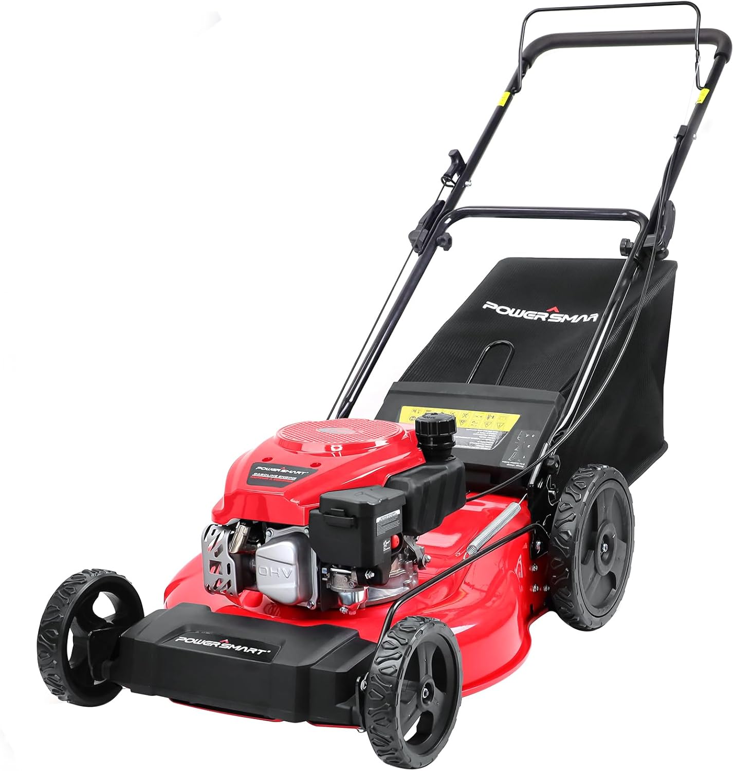 PowerSmart Gas Lawn Mower 21-Inch 144cc OHV Engine 2-in-1 Push Mower with Bagging - Image 1