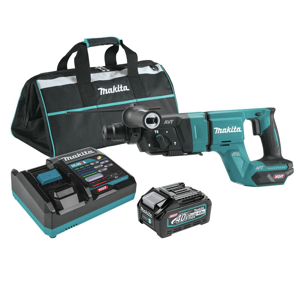 Makita 40V Max Xgt 1 1/8 inches Avt Rotary Hammer Kit - Image 1