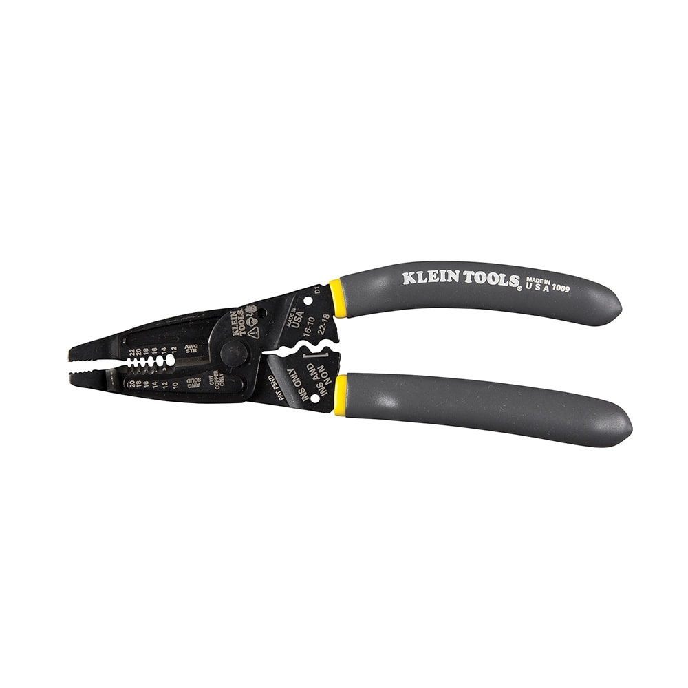 Klein Tools Klein-Kurve Long-Nose Wire Stripper, Wire Cutter, Crimping Tool - Image 1