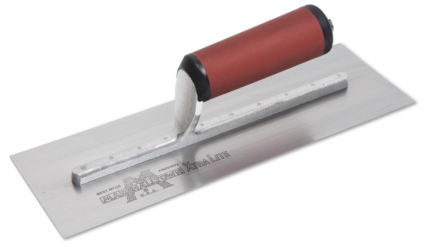 Marshalltown 14-in x 3-in High carbon steel Finishing Concrete Trowel - Image 1