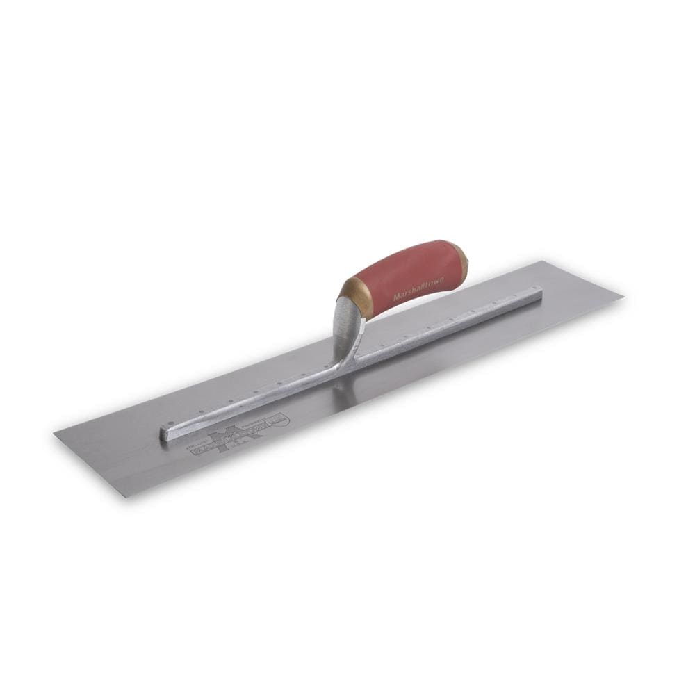 Marshalltown 20.0-in x 5.0-in High carbon steel Finishing Concrete Trowel - Image 1